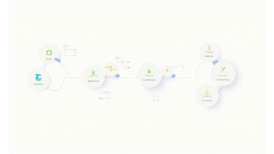 체계적인 5단계 맞춤 청소 상담 프로세스를 보여주는 인포그래픽