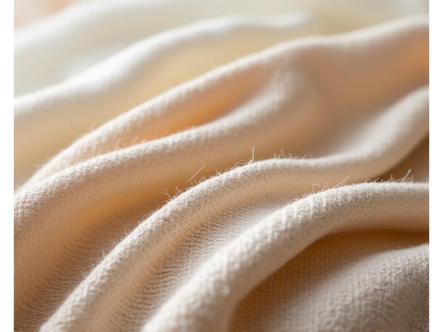 면, 리넨, 울 등 천연 섬유 질감이 돋보이는 확대 이미지