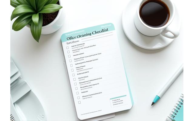 사무실 청소 체크리스트