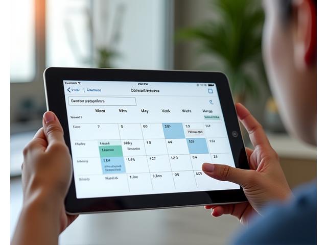 온라인 일정 관리 시스템 예시