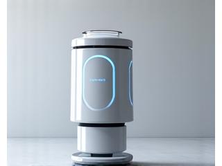 자동으로 움직이며 UV-C 소독을 수행하는 이동식 로봇